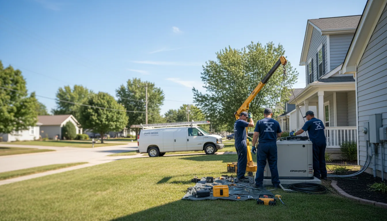 Generator Installation in Harmony, IN near me